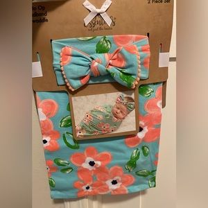 Swaddle and Headband